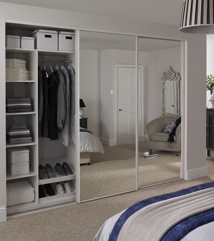 Встроенный шкаф-купе: Уют и Практичность в Вашей Спальне